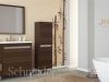 Combo muebles para baño Schneider Lavatory + Espejo Línea Aqua 80 cm Wengue/Carvalho